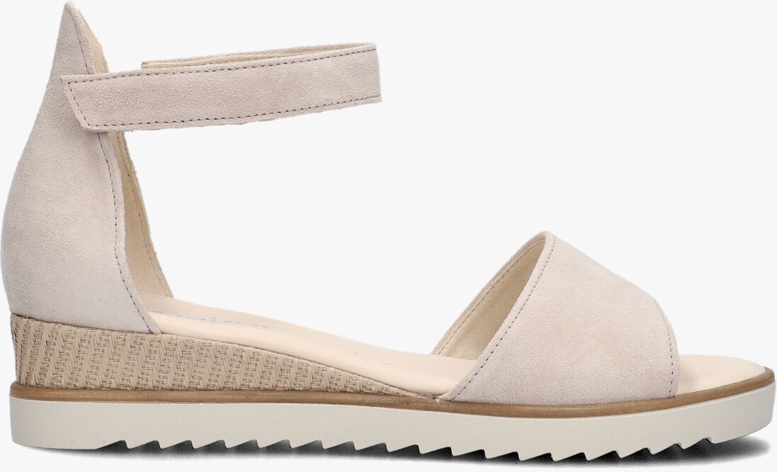 beige gabor sandalen met hak 780.2