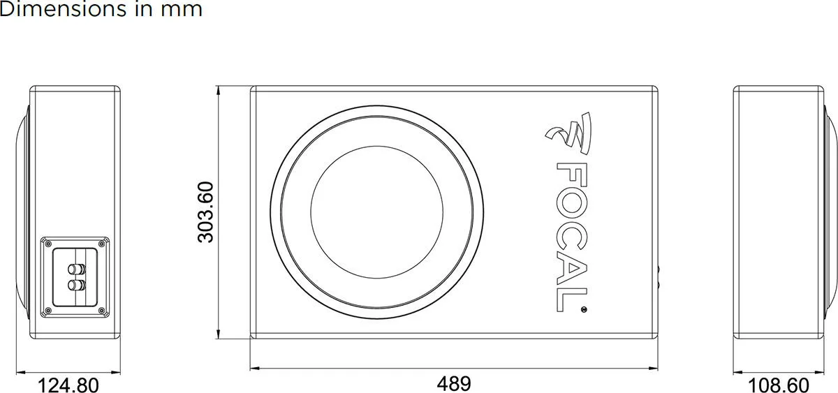 Focal PSB200 Subwoofers voiture