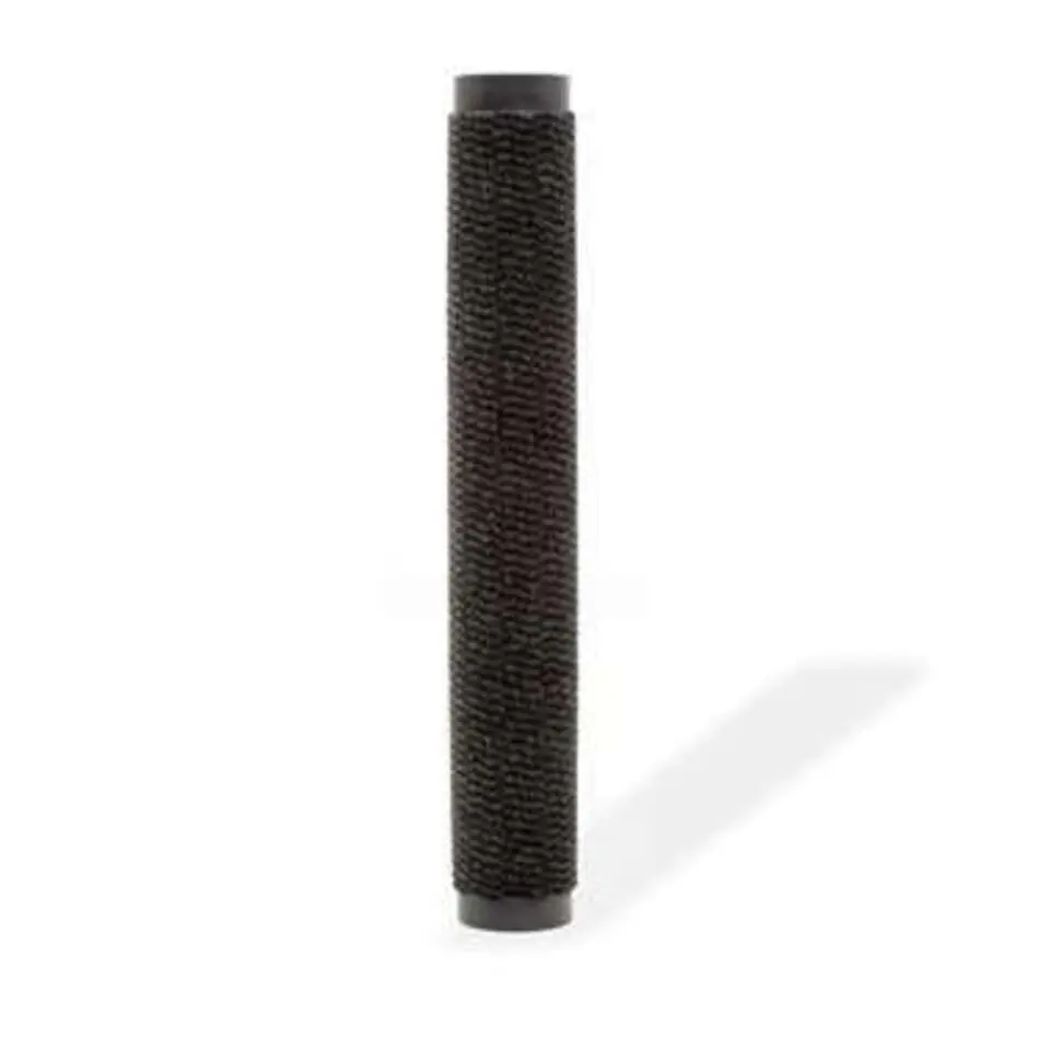 vidaXL - Deurmat - Zwart - Stof - 90 x 150 cm