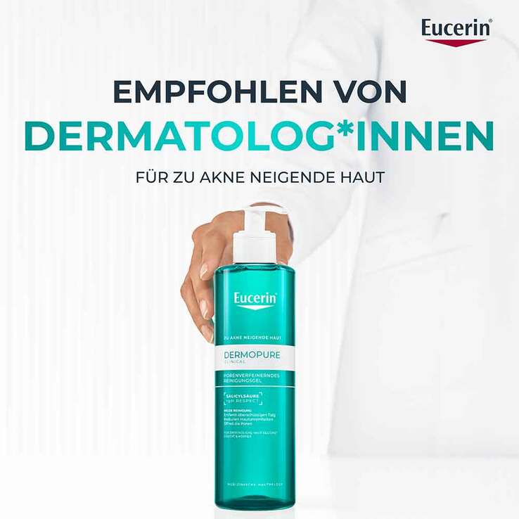 Eucerin Dermopure Clinical Reinig.Gel porenverfein, 400 ml