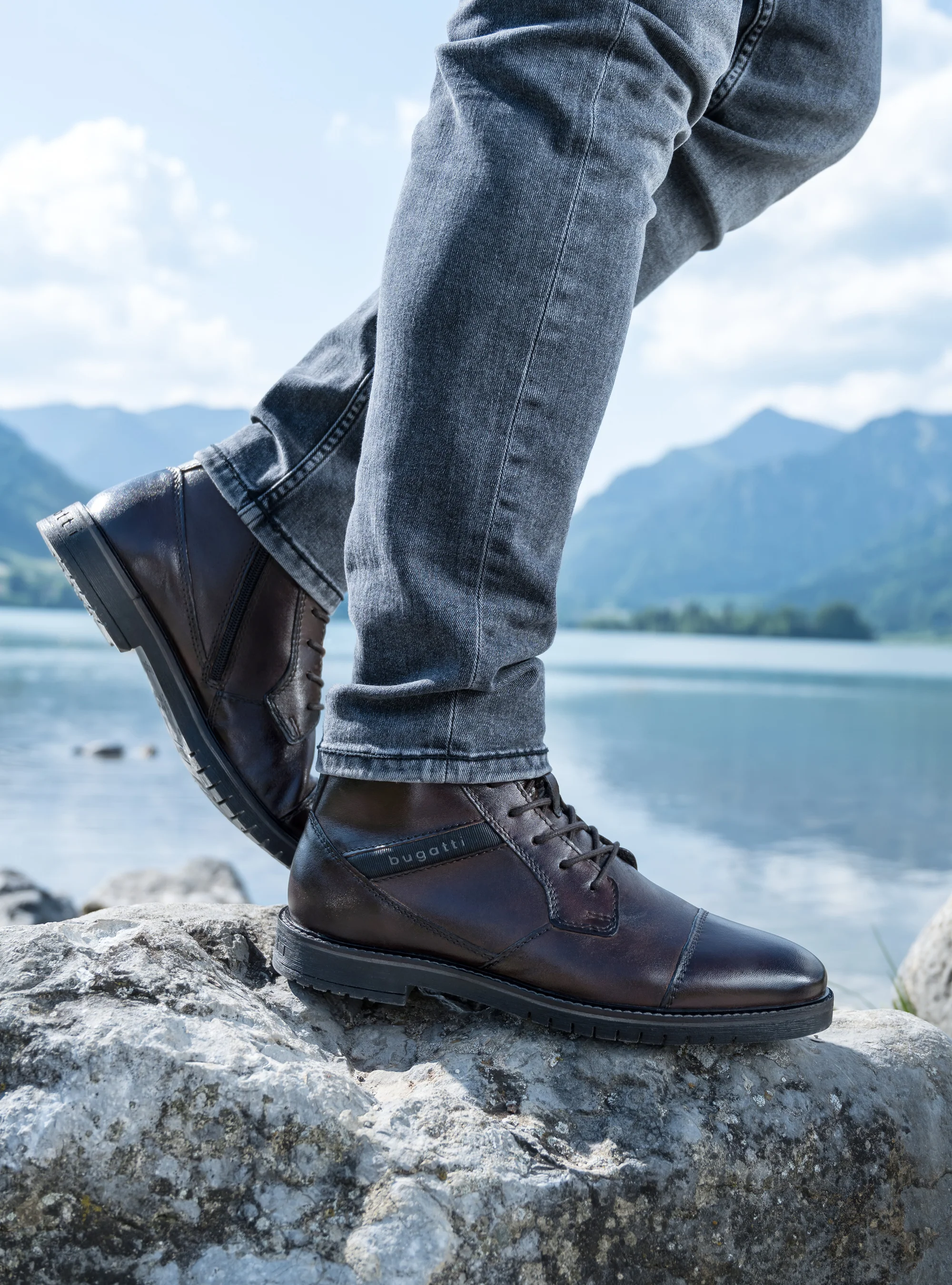 Stiefel mittelbraun