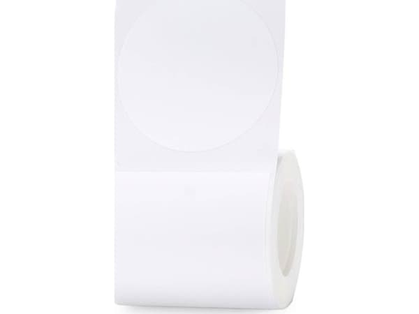 NIIMBOT Etiketter (rulle) Ø 49 mm Hvid 150 stk A2A68351901 Universelle etiketter