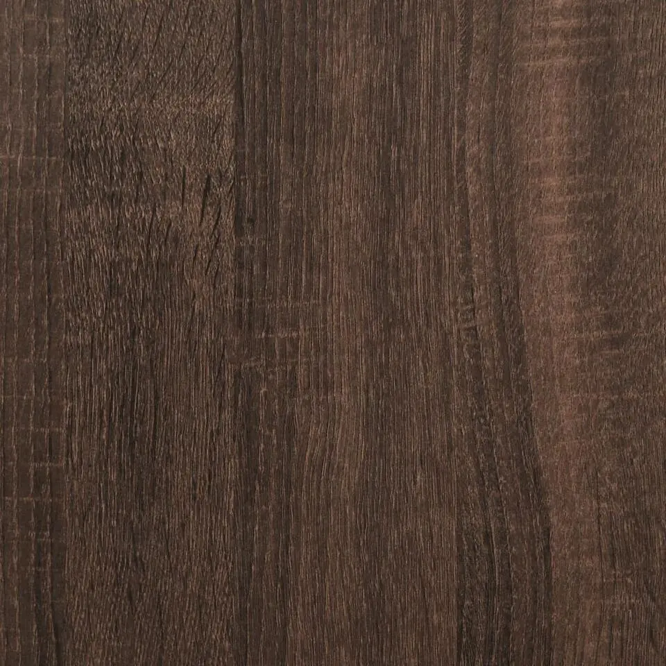 vidaXL - Keukentrolley - Bruin - Bewerkt hout
