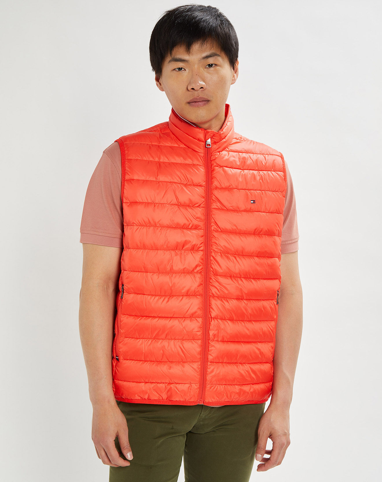 Tommy Hilfiger Veste sans manches Packable Recycled orange