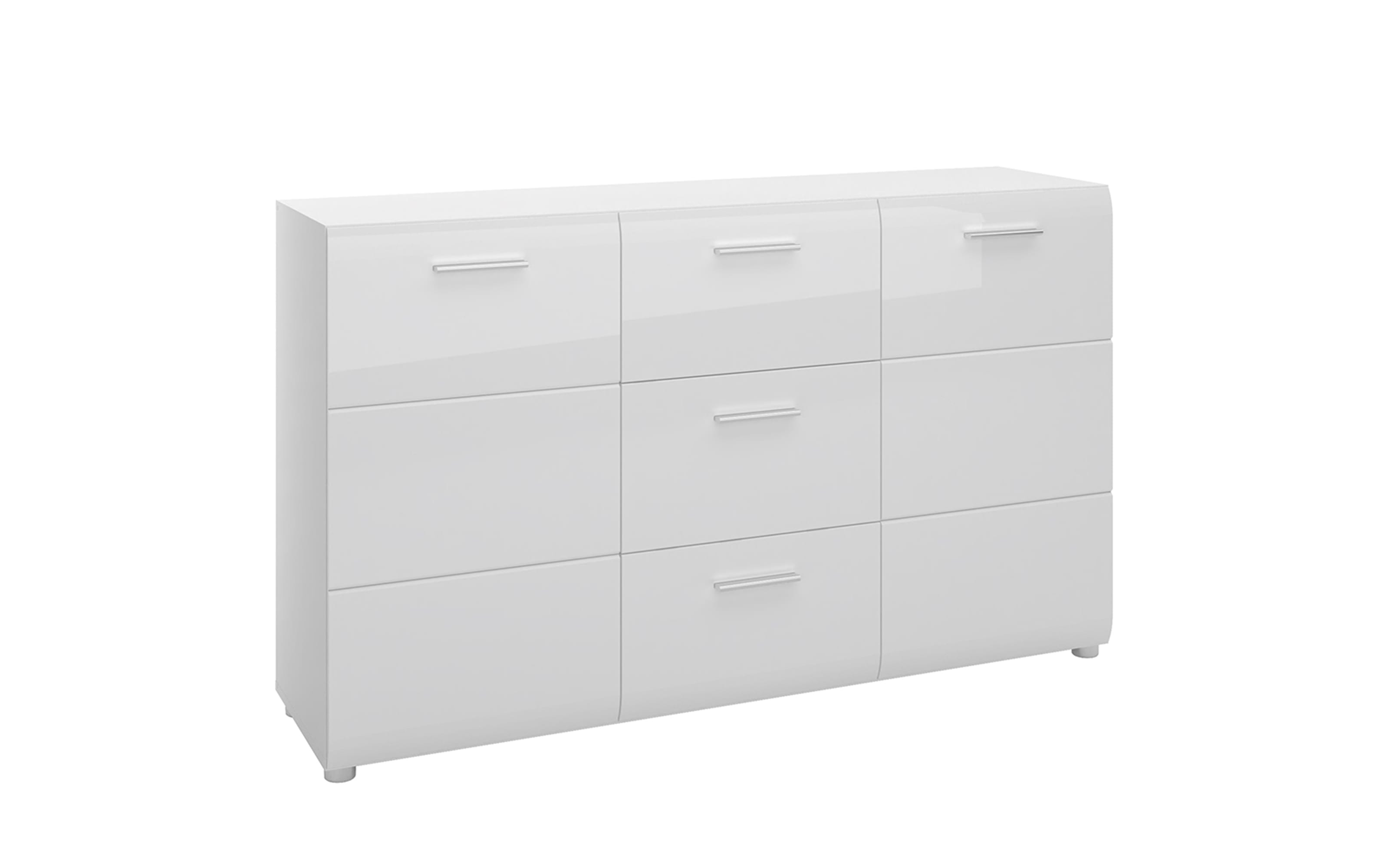 Sideboard Merano, weiß, 143,8 cm