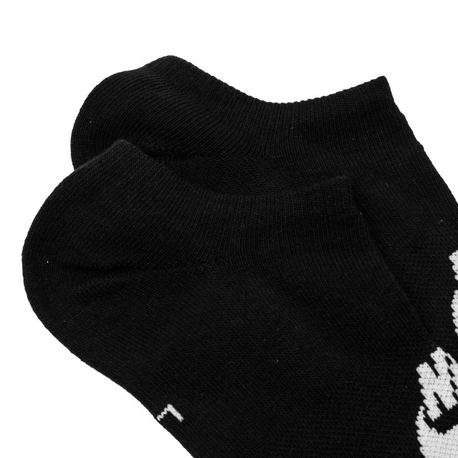 Nike Chaussettes NSW Everyday Essential No-Show Pack de 3 - Noir/Blanc
