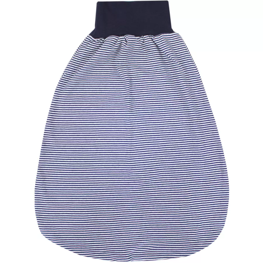TupTam Baby Strampelsack mit breitem Bund Unwattiert denim