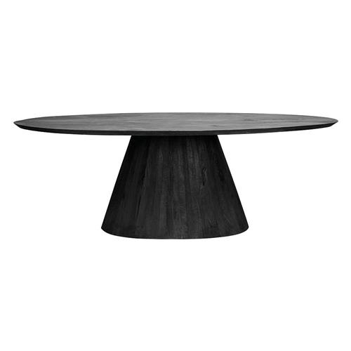 Eetkamertafel Premana ovaal 220 zwart