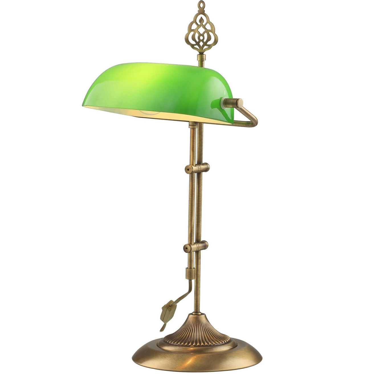 Sheen Lampe de table ML-9063 vert/vintage - 56x30x20 cm