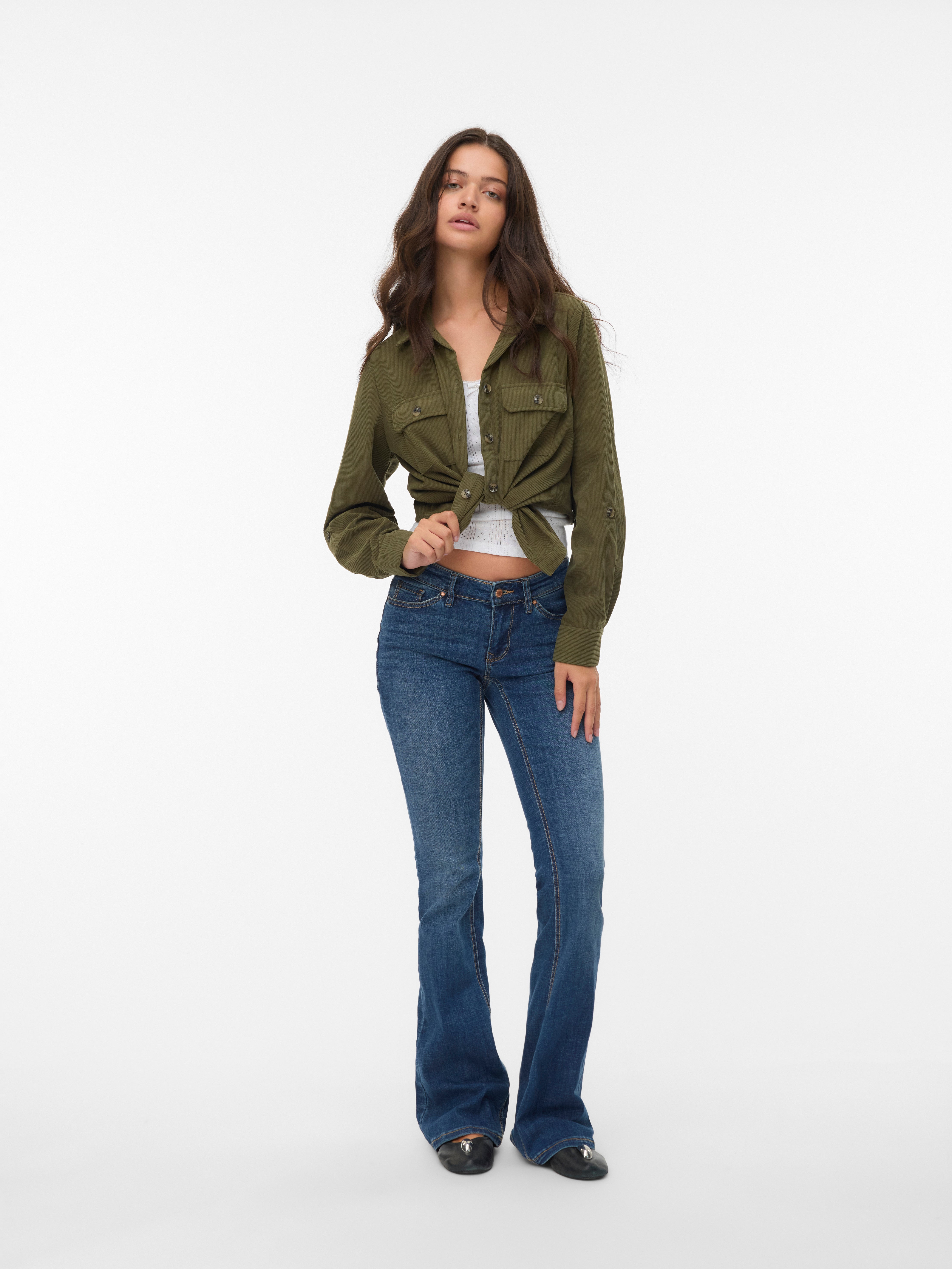 VMSIGI Low rise Flared fit Jeans