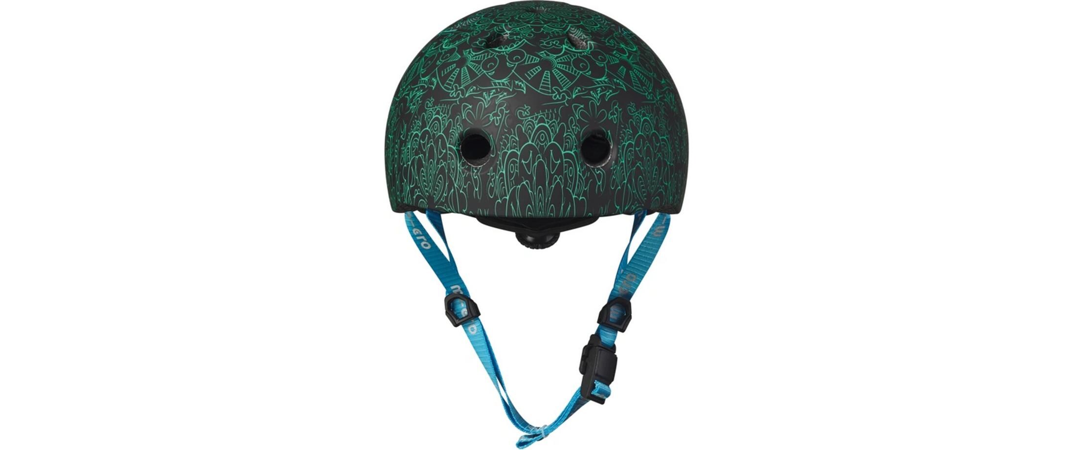 Helm Mandala Blau, MScooter und Fahrradhelm für Kinder