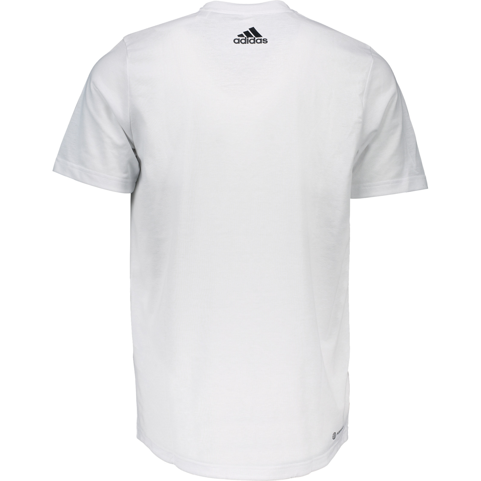 Adidas D2M LOGO TEE Hr, weiss, XL