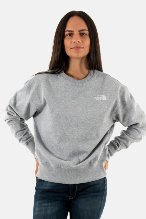 Sweat the north face 5 dyx1 light grey heather