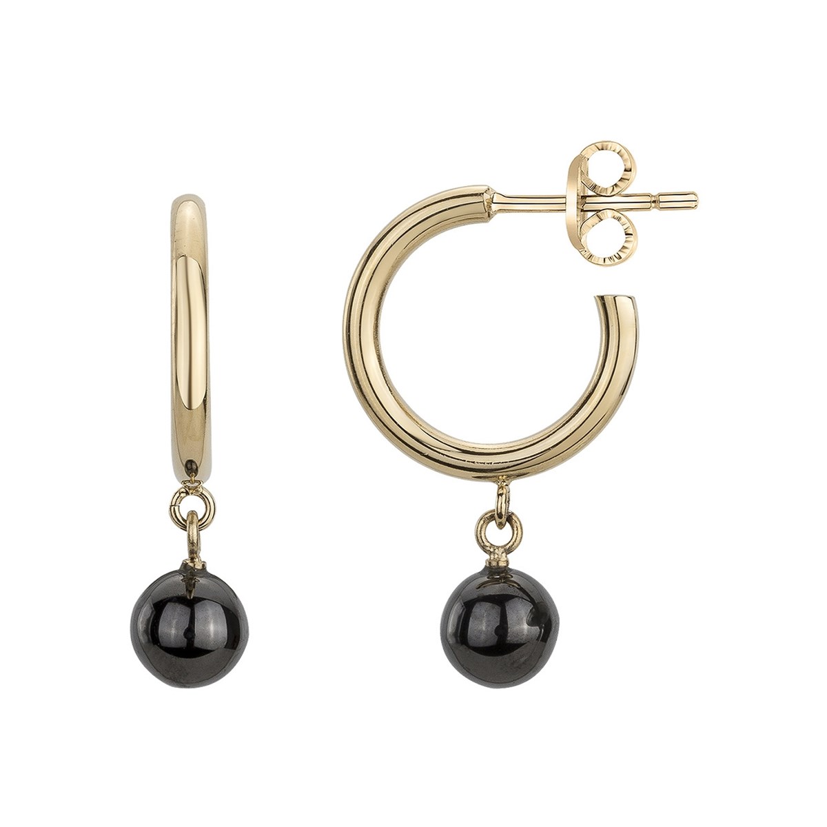 Boucles d'oreilles en Acier