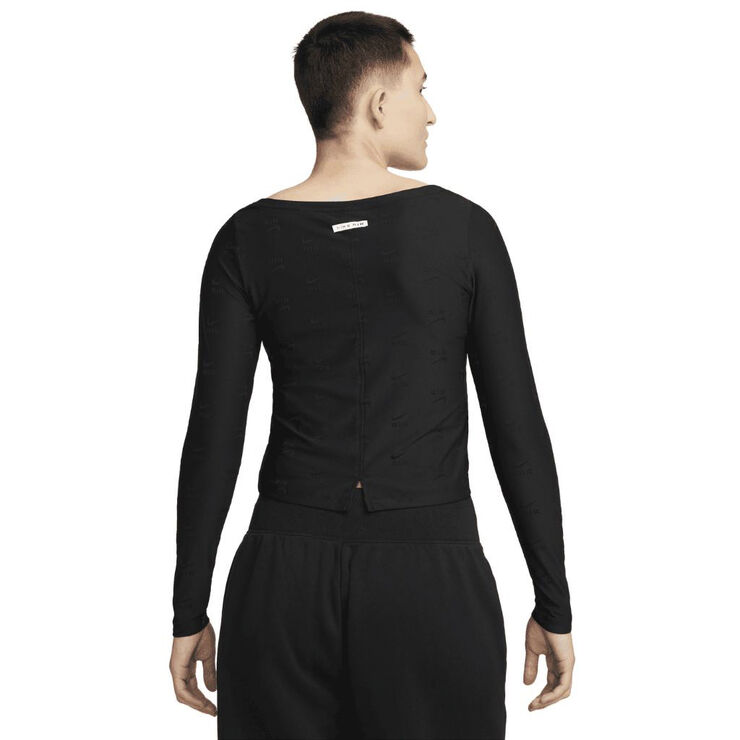 Nike air printed long shirt Black/white