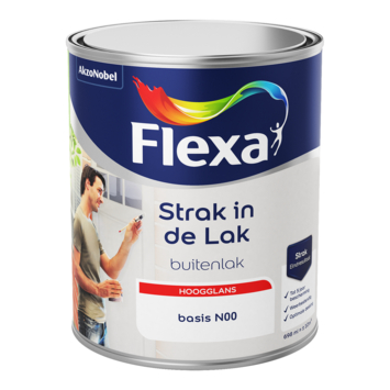 Flexa Strak in de lak buitenlak hoogglans 750 ml