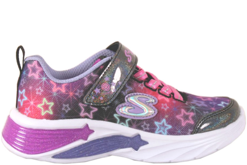 SKECHERS S LIGHTS - STAR SPARKS LILLA SNEAKERS MED LYS