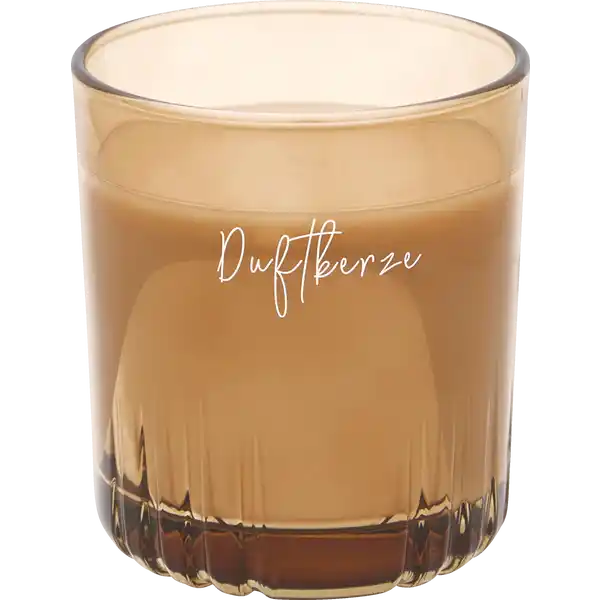 1-Docht Duftglas Kristall orange