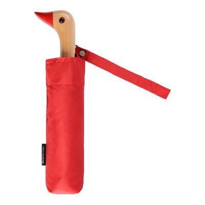 Red wooden Duckhead Umbrella