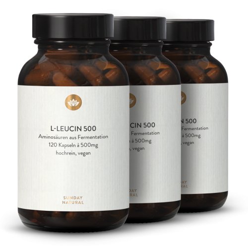 Sunday Natural Products  Leucin + Isoleucin + Valin Setaus Fermentation, vegan