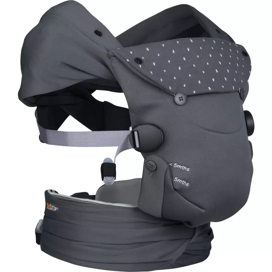 BeSafe Babytrage Newborn Haven Anthracite Forest