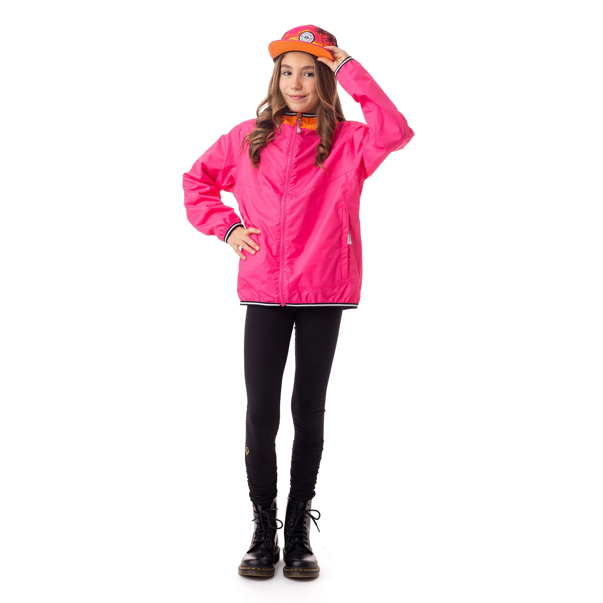 Nanö Manteau Mi-Saison Coupe-Vent Uni 7-14ans