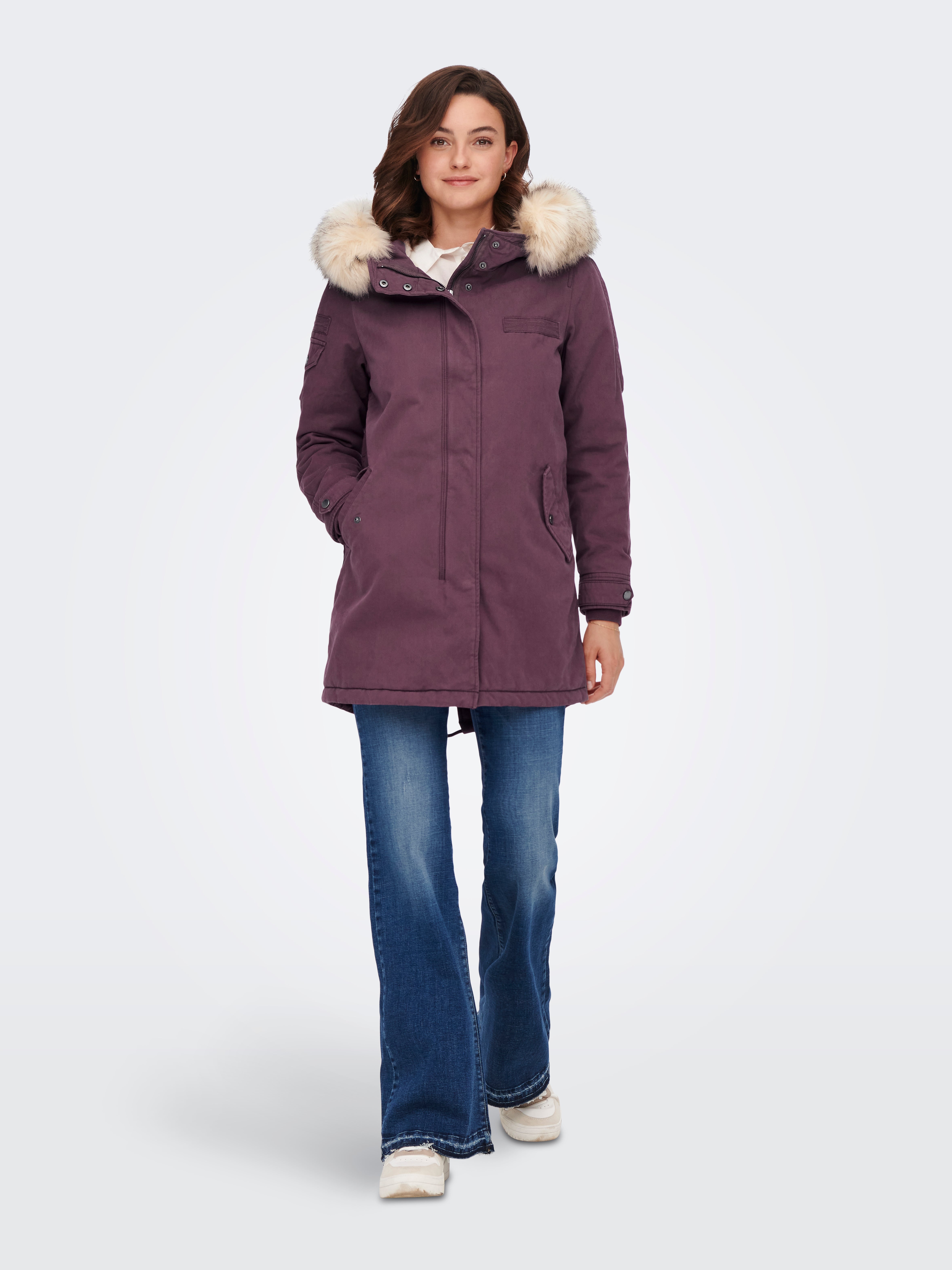 ONLMAY Jacke Eggplant