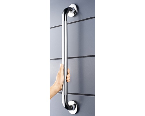 RIDDER Sam handgreep met antislip gripvlak, 60 cm, gepolijst roestvrij staal