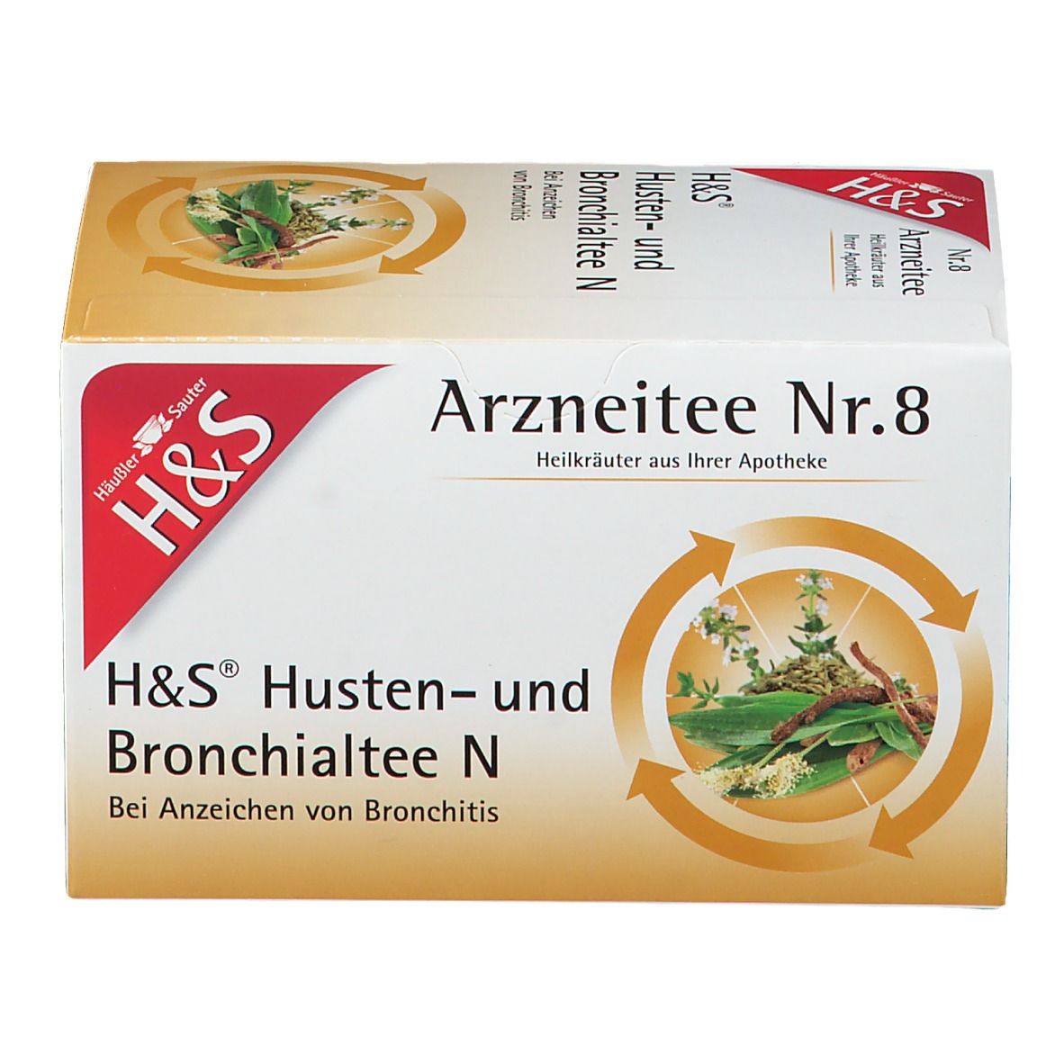 H&S Husten- und Bronchialtee N Nr. 8