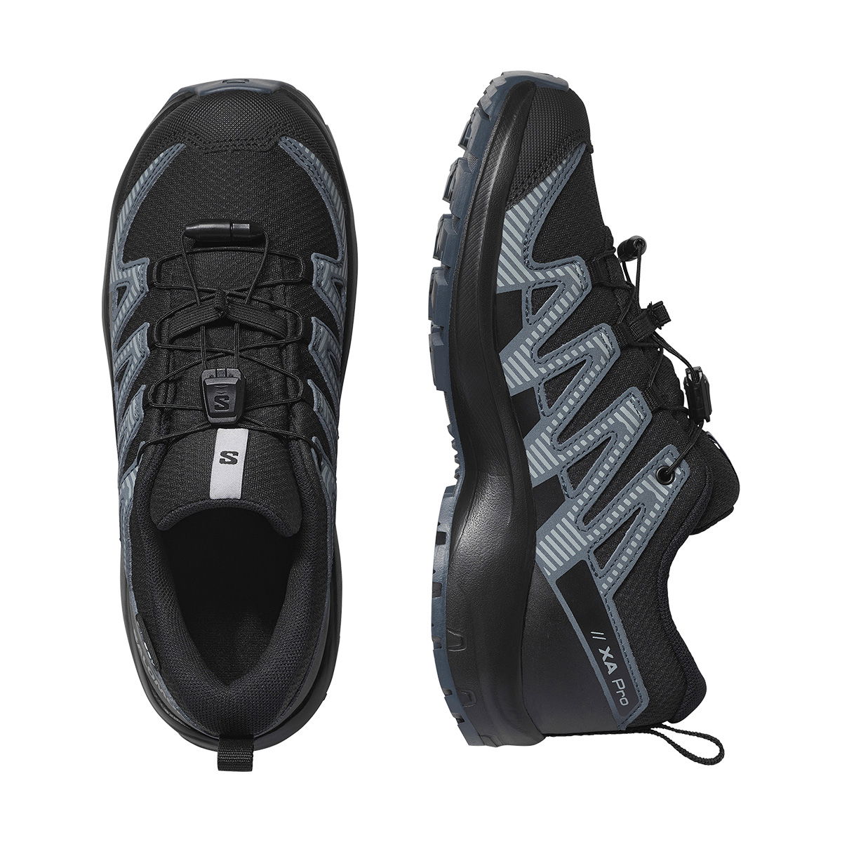 Salomon Youth XA Pro V8 WP vandresko, junior (Black Quarry)