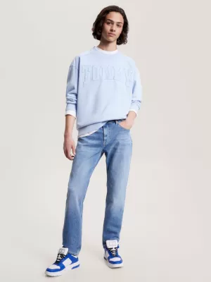 Moletom Varsity Acid Wash Relaxed Fit