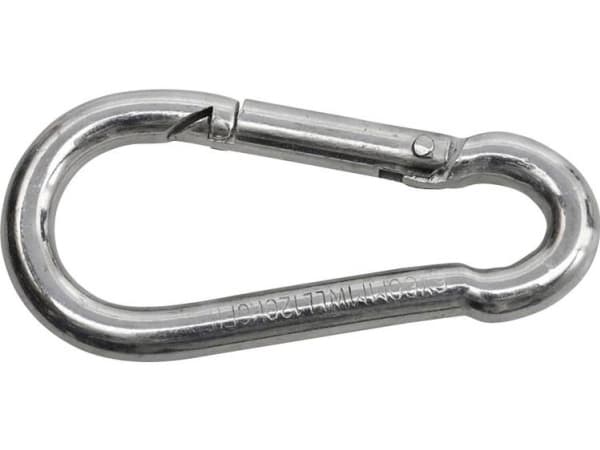 SWG 680 154 880 75 Karabinhager, båndstropper (L x B) 80 mm x 8 mm