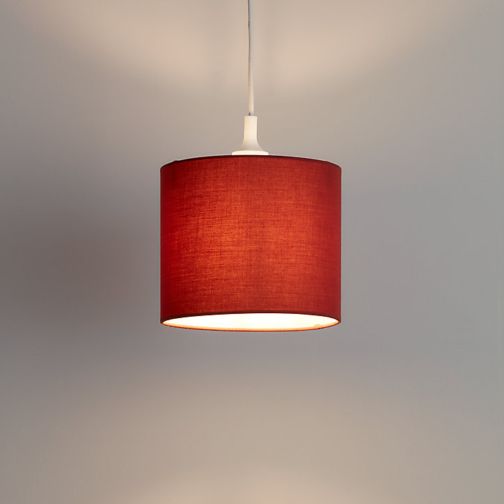 Abat-jour Kpezin Ø20cm GoodHome Rouge
