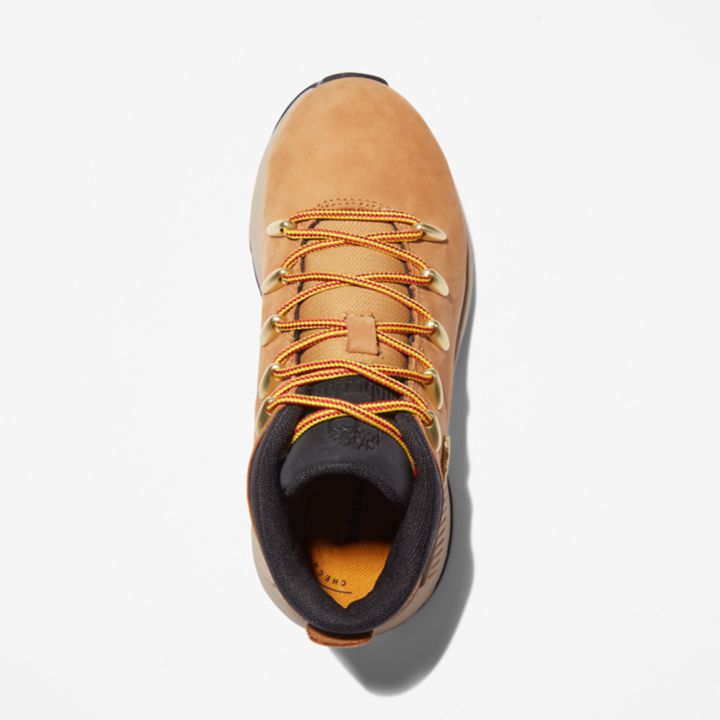 Bota de caminhada Sprint Trekker para jovens na cor amarela