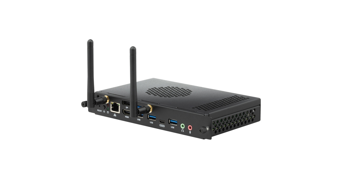 ViewSonicVPC35-W53-G1 Slot-in PC for ViewBoard mini-pc  (Zwart | i5-1240P | iris Xe Graphics | 16 GB | 256 GB SSD)