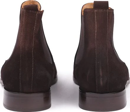 Suitable Chelsea Boot Suede Donkerbruin 15632-S0041 kopen