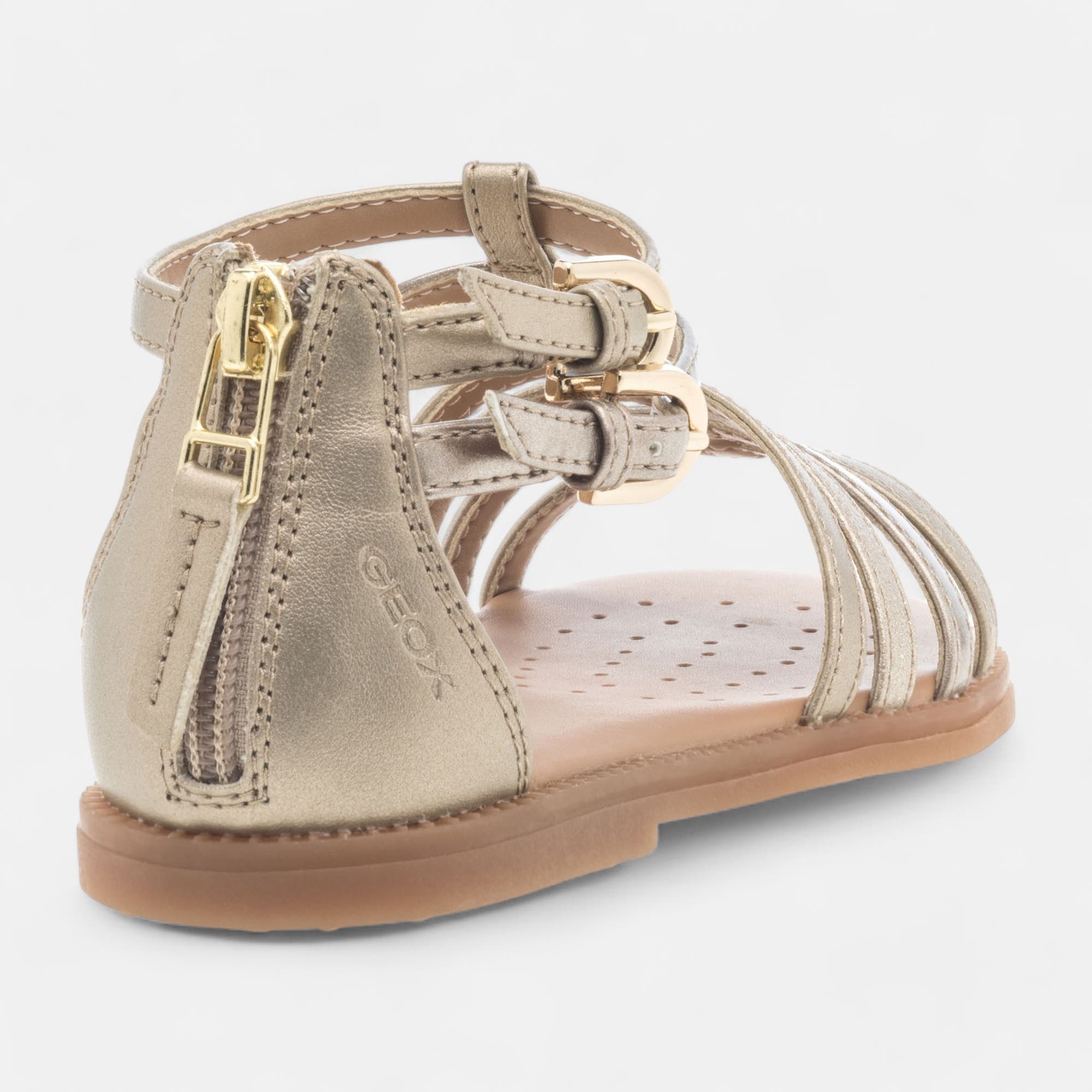 Nu-pieds Fille or