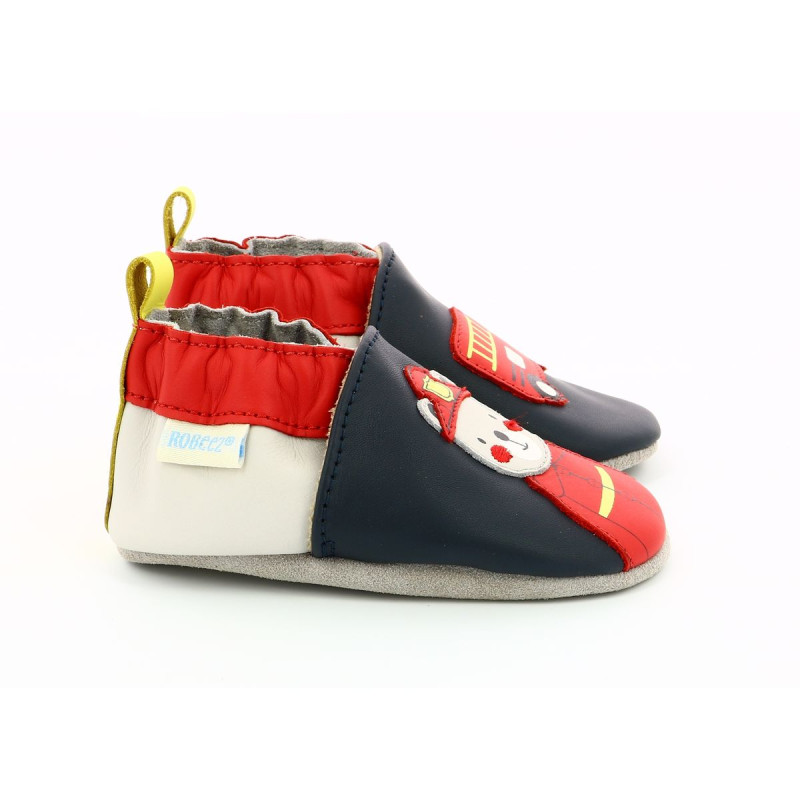 Robeez Robeez Chaussons Fireman Marine