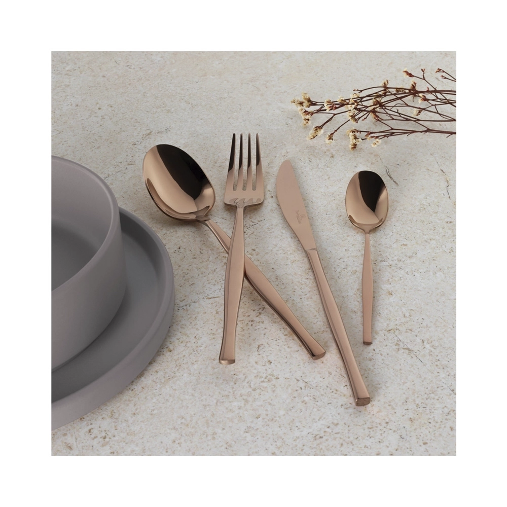 Berlinger Haus 24 teiliges Besteckset rose gold Taupe Collection