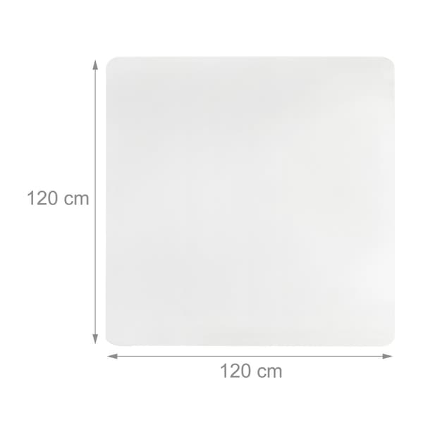 Transparent gulvbelegg kontorstol