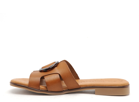 Eva frutos mules et sabots plats femme 3064 marron