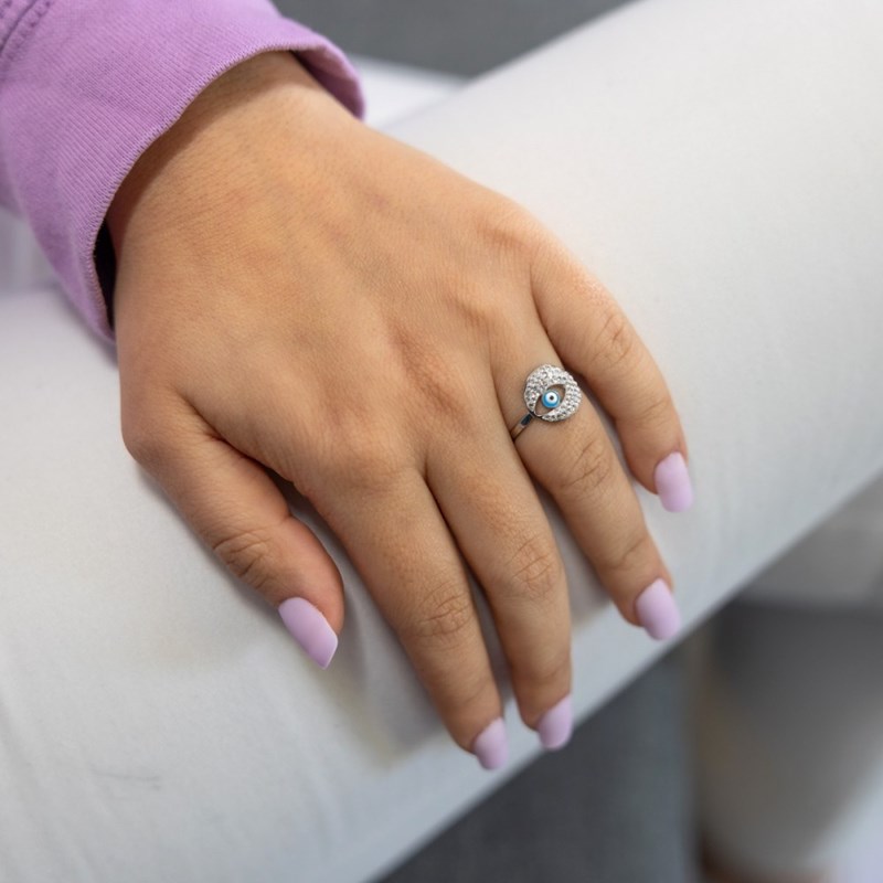 Bague Femme Ajustable Acier MATIASMA