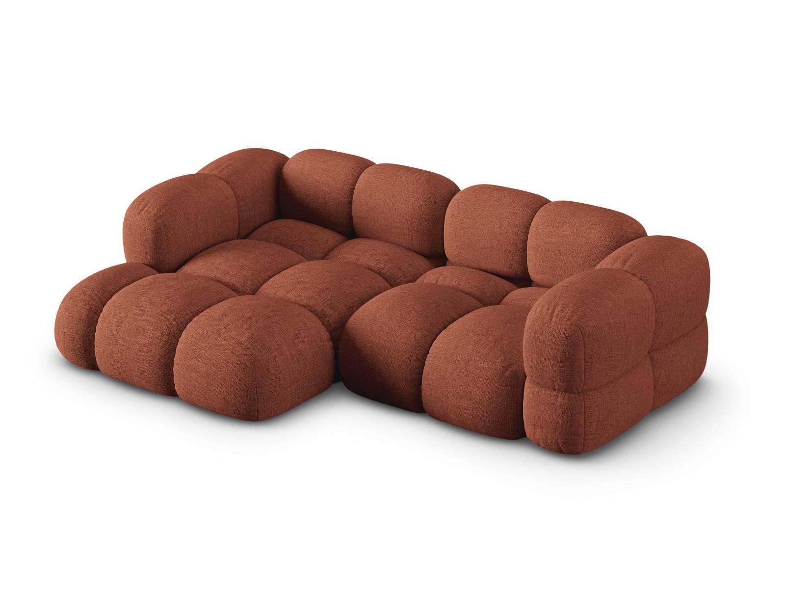 Cosmopolitan Design Loretto 2,5-zits Hoekbank Links - Koraal