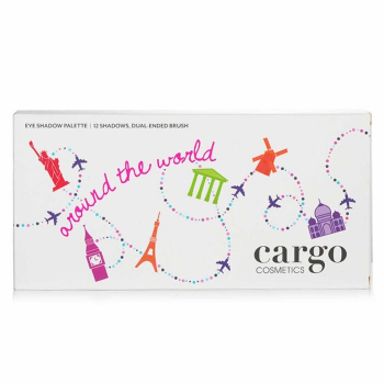Cargo Around the World Eye Shadow Palette (12x Eye Shadow, 1x Shadow Brush)  12x0.8g/0.03oz