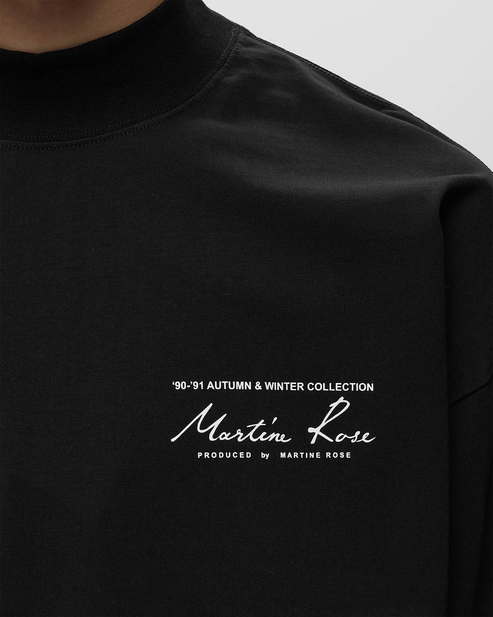 Martine Rose FUNNEL NECK TEE