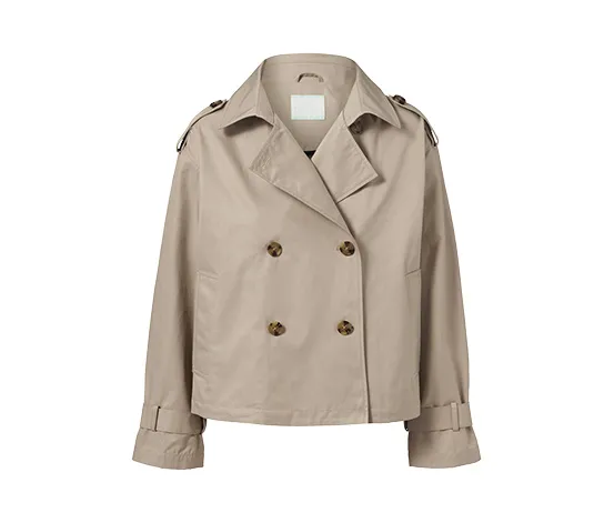Kurzer Trenchcoat