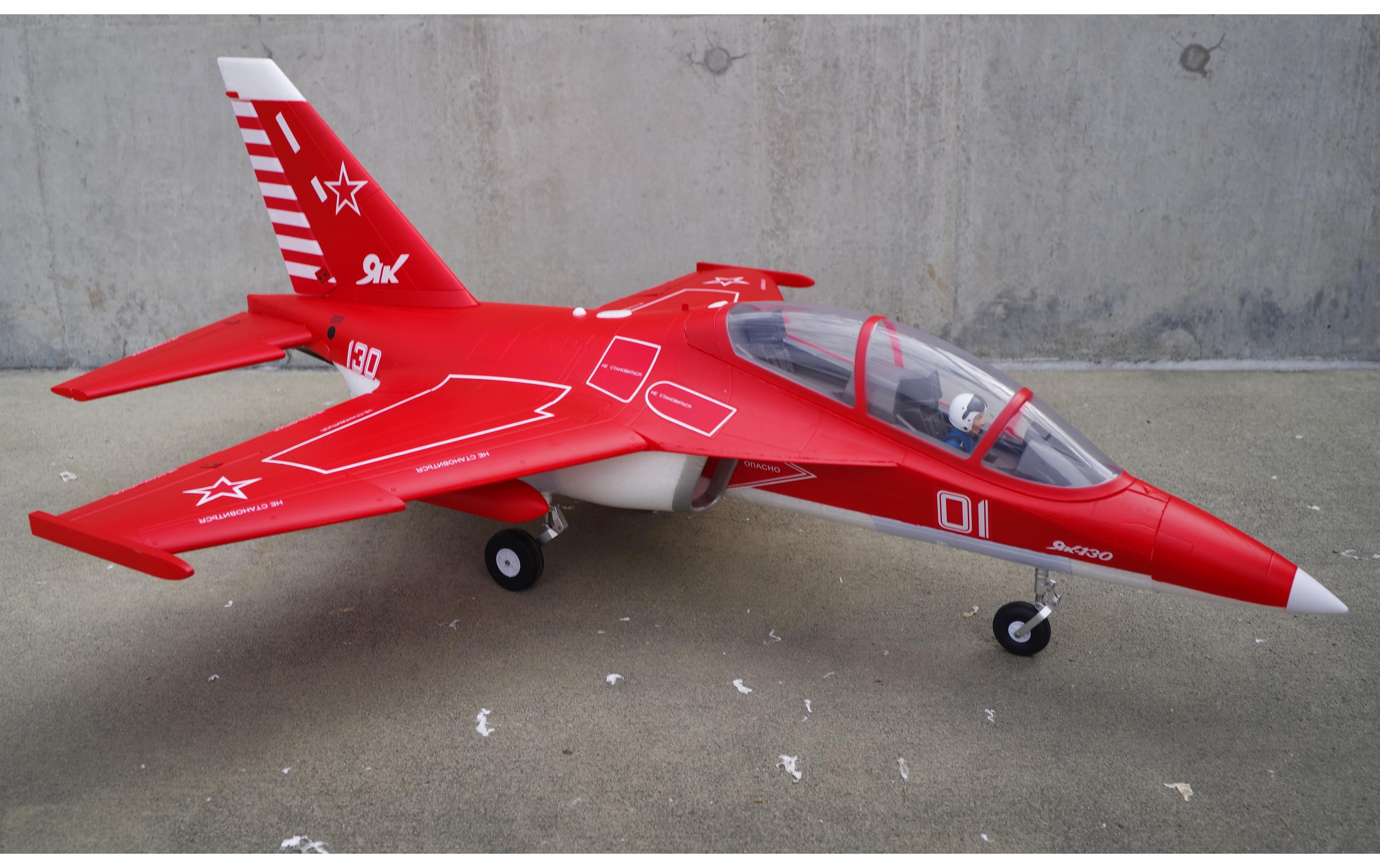 Impeller Jet YAK 130 V2 70 mm PNP<br>YAK-130 Jet mit 12 Blatt Impeller Triebwerk