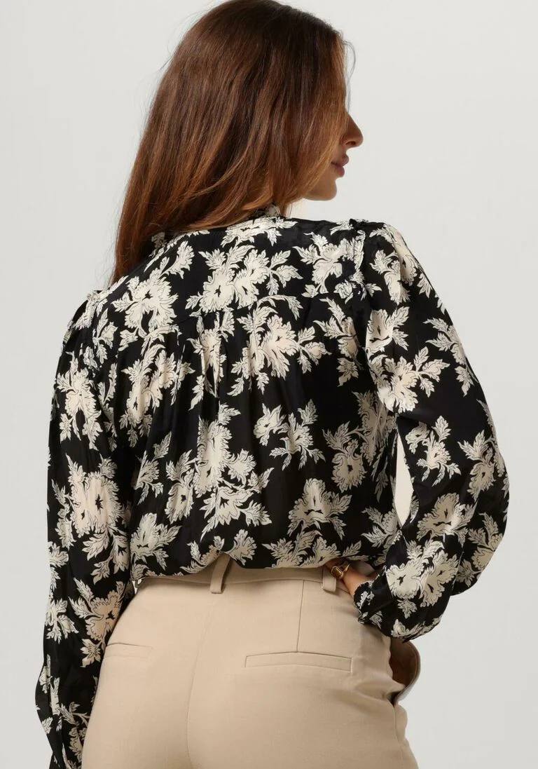 MOLIIN zwarte moliin blouse tina