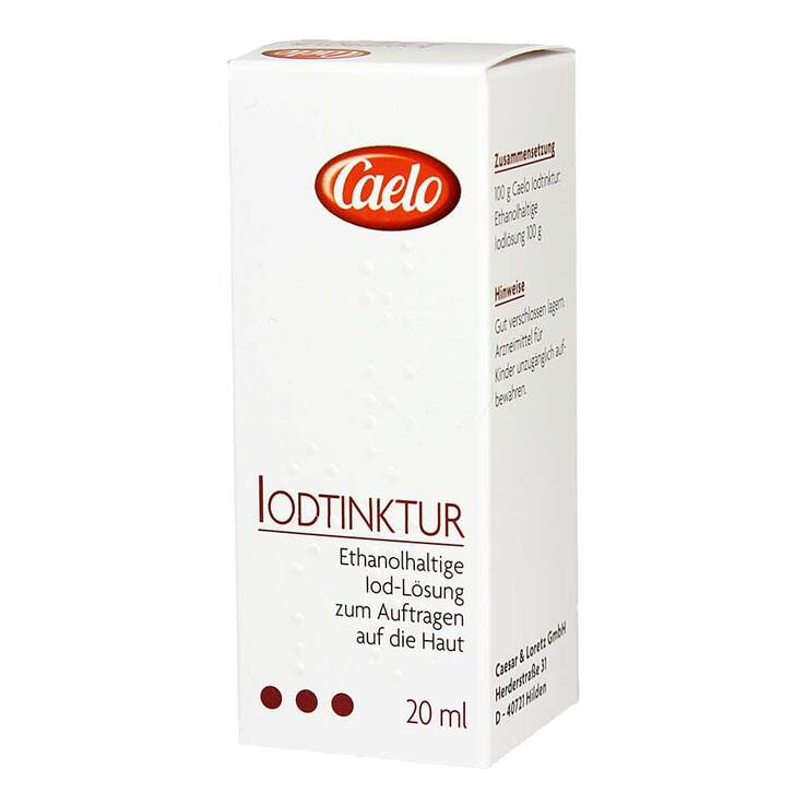 Iodtinktur Caelo, 20 ml