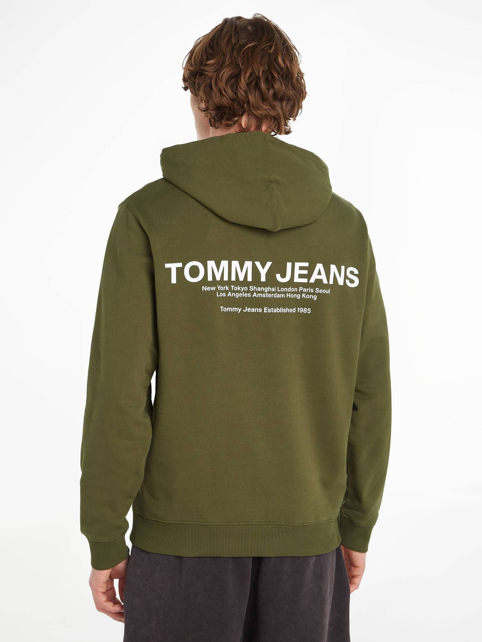 Tommy Jeans| Herren Hoodie TJM ENTRY GRAPHIC HOODIE Regular Fit